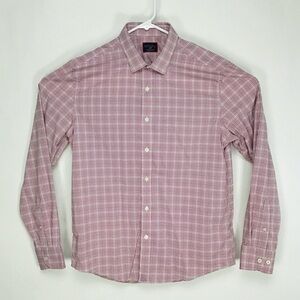 UNTUCKit Beckman men’s long sleeve slim fit button up shirt large